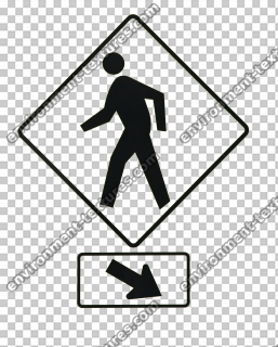 decal traffic sign 0002